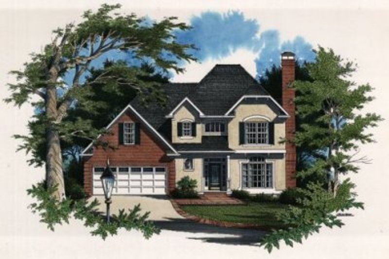 House Design - European Exterior - Front Elevation Plan #41-138