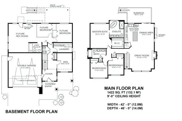 Prairie Floor Plan - Other Floor Plan #1100-33