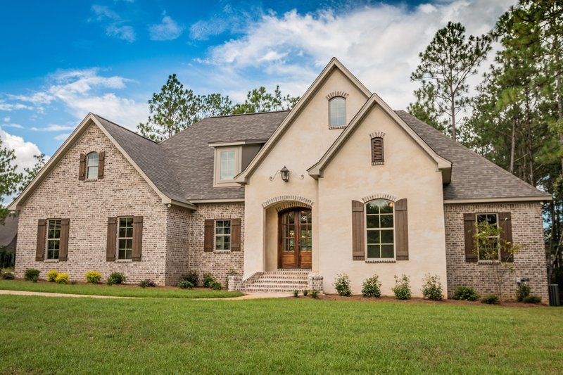 Architectural House Design - European Exterior - Front Elevation Plan #430-142