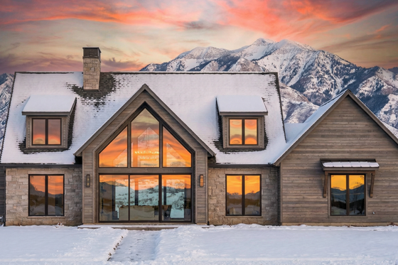 Exterior - Front Elevation 3 for Modern House Plan #1096-76 - 4 bed, 2.5 bath