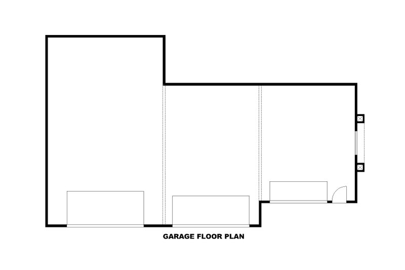 Dream House Plan - Floor Plan - Main Floor for Traditional House Plan #117-264, 0 bath