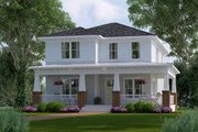 Craftsman Style House Plan - 5 Beds 3.5 Baths 2632 Sq/Ft Plan #461-45 