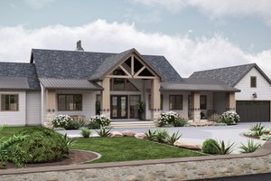 House Plan Design - Beach Exterior - Front Elevation Plan #455-494