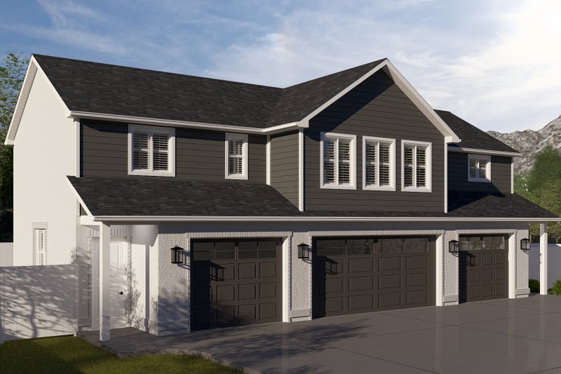 Architectural House Design - Exterior - Front Elevation 4 for Farmhouse House Plan #1060-308 - 2 bed, 2 bath