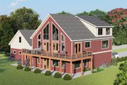 Southern Style House Plan - 3 Beds 4 Baths 4013 Sq/Ft Plan #932-926 