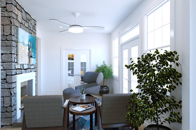 House Blueprint - Interior - Other 1 for Traditional House Plan #54-397 - 3 bed, 2 bath