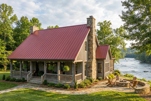 Farmhouse Exterior - Front Elevation Plan #17-2441