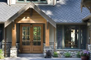 Front View - 3350 square foot Craftsman home