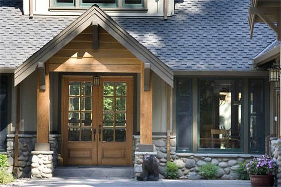 Front View - 3350 square foot Craftsman home