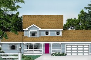 Traditional Exterior - Front Elevation Plan #99-204