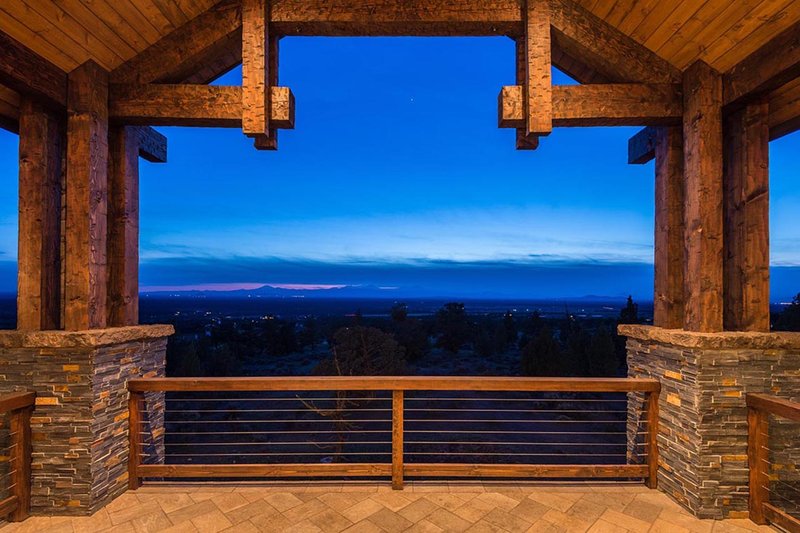Dream House Plan - Exterior - Covered Porch for Ranch House Plan #895-29 - 3 bed, 3.5 bath