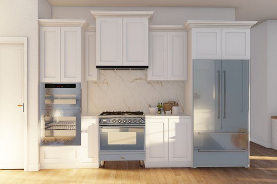 Interior - Kitchen 1 for Traditional House Plan #923-317 - 4 bed, 3.5 bath