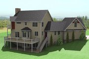 Country Style House Plan - 3 Beds 2.5 Baths 2214 Sq/Ft Plan #75-185 