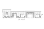 Contemporary Style House Plan - 3 Beds 2 Baths 2452 Sq/Ft Plan #117-1080 Exterior 