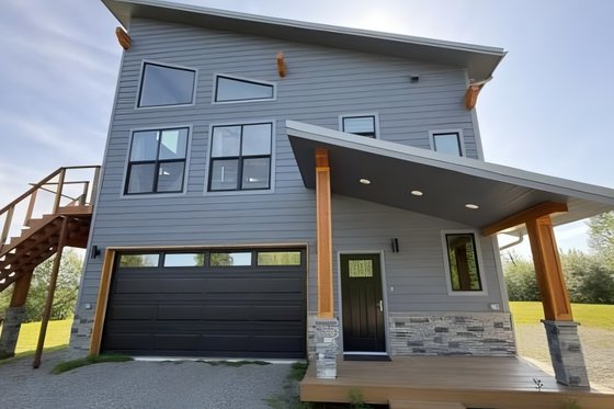 Photo 13 for Contemporary House Plan #932-339 - 2 bed, 2 bath