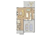 Farmhouse Style House Plan - 4 Beds 3.5 Baths 2760 Sq/Ft Plan #1057-33 