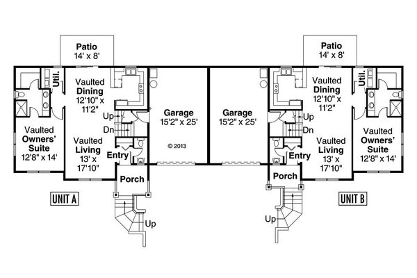 Dream House Plan - Craftsman Floor Plan - Main Floor Plan #124-1076