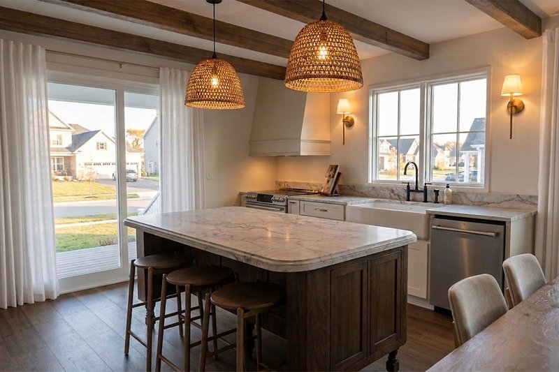 Dream House Plan - Interior - Kitchen for Craftsman House Plan #23-2910 - 2 bed, 1 bath