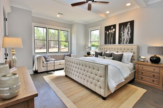 Interior - Master Bedroom for Farmhouse House Plan #927-990 - 4 bed, 4 bath