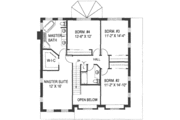 Log Style House Plan - 4 Beds 4 Baths 2925 Sq/Ft Plan #117-140 