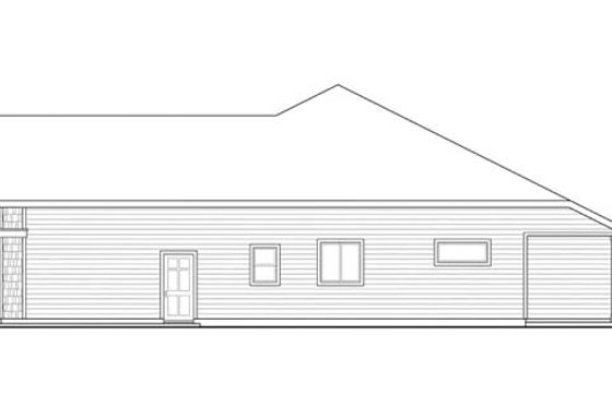 Exterior - Other Elevation 1 for Craftsman House Plan #124-859 - 3 bed, 2.5 bath