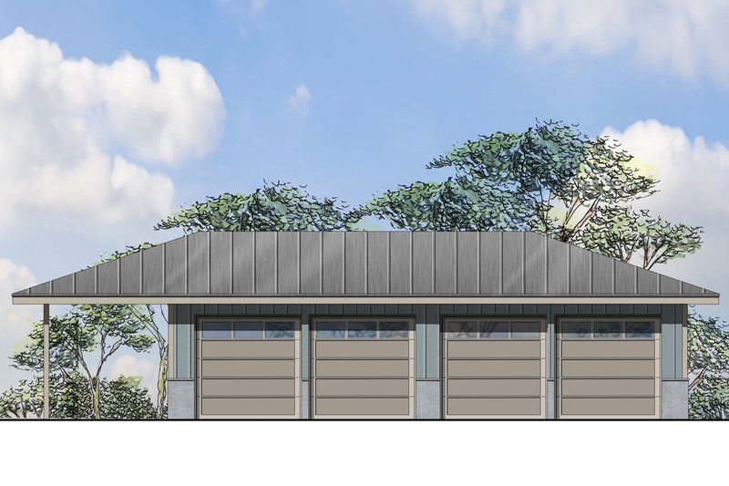 Home Plan - Traditional Exterior - Front Elevation Plan #124-975