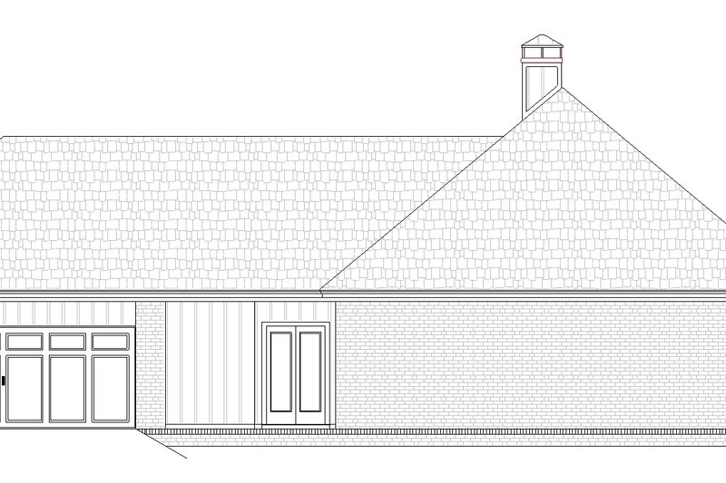Home Plan - Exterior - Other Elevation for Farmhouse House Plan #45-633 - 3 bed, 2.5 bath