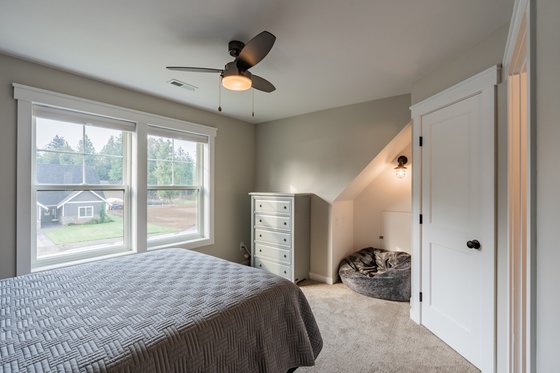 Interior - Bedroom 5 for Farmhouse House Plan #1070-42 - 4 bed, 3.5 bath