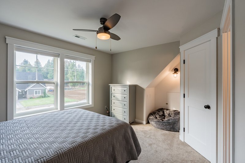 Dream House Plan - Interior - Bedroom 5 for Farmhouse House Plan #1070-42 - 4 bed, 3.5 bath