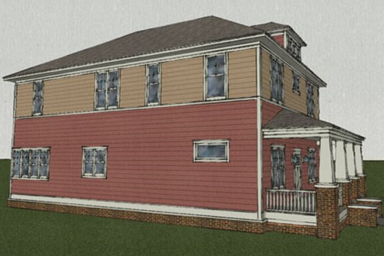 Exterior - Other Elevation for Craftsman House Plan #461-2 - 4 bed, 3.5 bath