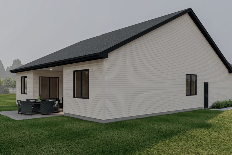Architectural House Design - Exterior - Other Elevation for Traditional House Plan #455-228 - 3 bed, 2 bath
