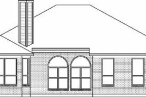 Exterior - Rear Elevation for Traditional House Plan #84-124 - 4 bed, 2 bath