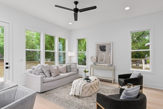 Interior - Family Room for Modern House Plan #1085-4 - 3 bed, 2.5 bath