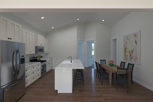 Interior - Other 4 for Barndominium House Plan #1060-395 - 2 bed, 1.5 bath