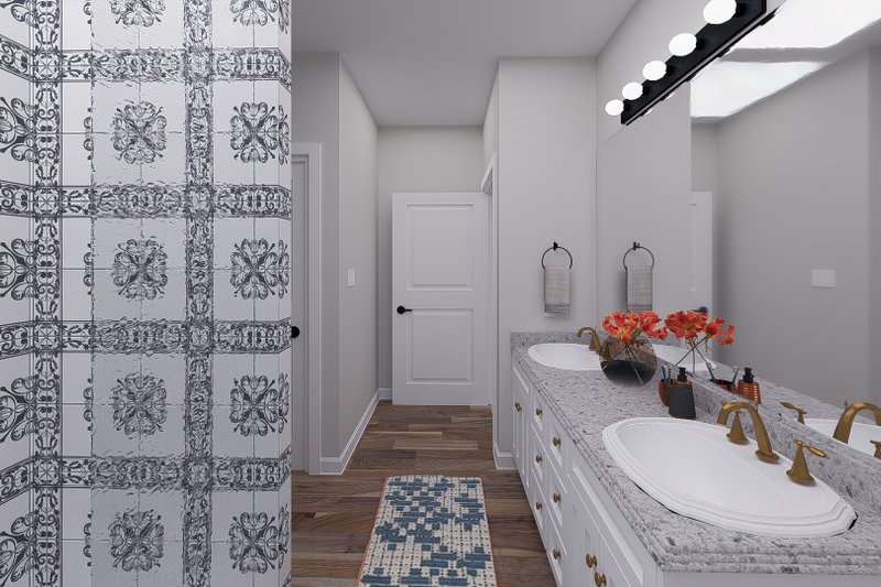 Architectural House Design - Interior - Master Bathroom for Farmhouse House Plan #1060-247 - 3 bed, 3.5 bath