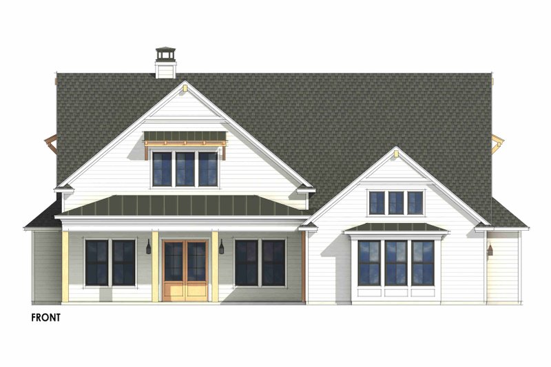House Plan Design - Exterior - Front Elevation 7 for Craftsman House Plan #1096-73 - 4 bed, 3 bath