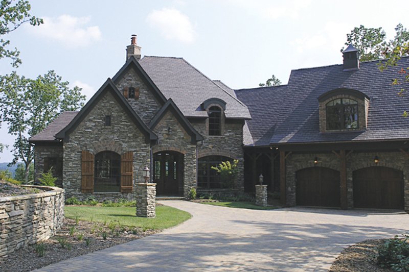 House Blueprint - European Exterior - Other Elevation Plan #453-90