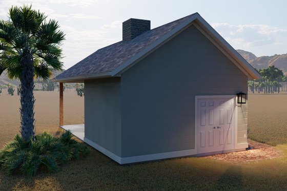 Exterior - Other Elevation for Traditional House Plan #1060-94, 0 bath