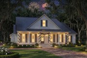 Farmhouse Style House Plan - 3 Beds 2.5 Baths 1990 Sq/Ft Plan #430-414 Exterior 