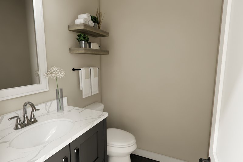 House Design - Interior - Bathroom 2 for Craftsman House Plan #51-1397 - 3 bed, 2.5 bath