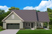 Ranch Style House Plan - 1 Beds 1.5 Baths 1122 Sq/Ft Plan #1058-179 