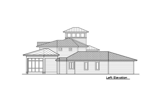 Exterior - Other Elevation for Contemporary House Plan #930-506 - 3 bed, 3.5 bath