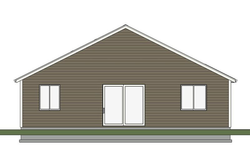 Dream House Plan - Exterior - Front Elevation 4 for Ranch House Plan #943-51 - 3 bed, 2 bath
