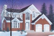 Traditional Style House Plan - 4 Beds 2.5 Baths 2070 Sq/Ft Plan #23-243 