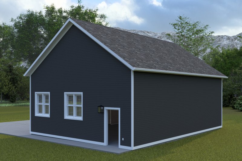 House Blueprint - Exterior - Other Elevation 3 for Farmhouse House Plan #1060-392, 0 bath