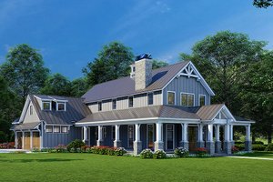 Farmhouse Exterior - Front Elevation Plan #923-257