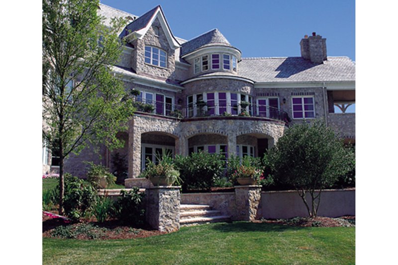 Home Plan - Exterior - Other Elevation 2 for European House Plan #453-50 - 5 bed, 6.5 bath