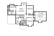 European Style House Plan - 3 Beds 2.5 Baths 2255 Sq/Ft Plan #18-220 