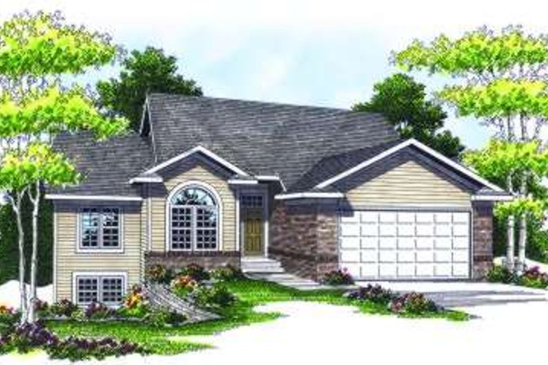 Architectural House Design - Traditional Exterior - Front Elevation Plan #70-792