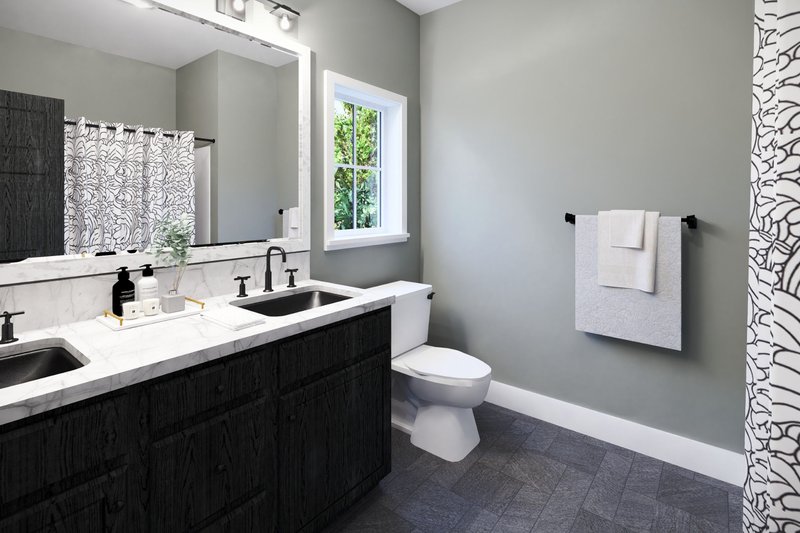 Dream House Plan - Interior - Bathroom for Cottage House Plan #44-304 - 2 bed, 2 bath